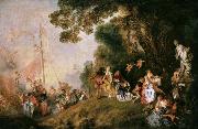 Pilgrimage to Cythera (mk08), Jean-Antoine Watteau